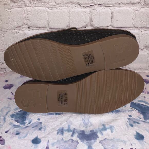 Franco Sarto Faryn Suede Black Loafer - Picture 9 of 9